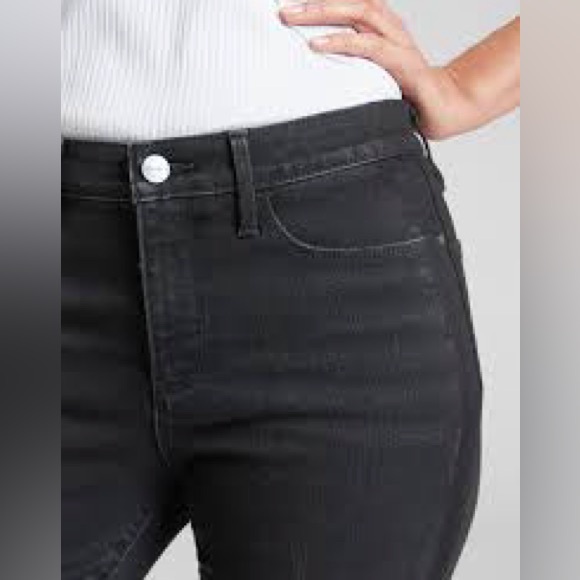 Athleta Crop Kick Tuxedo Jeans, size 2T - Picture 4 of 10